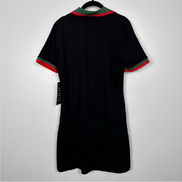 TUCKERNUCK Black Hutton Polo Dress Small - Picture 12 of 14